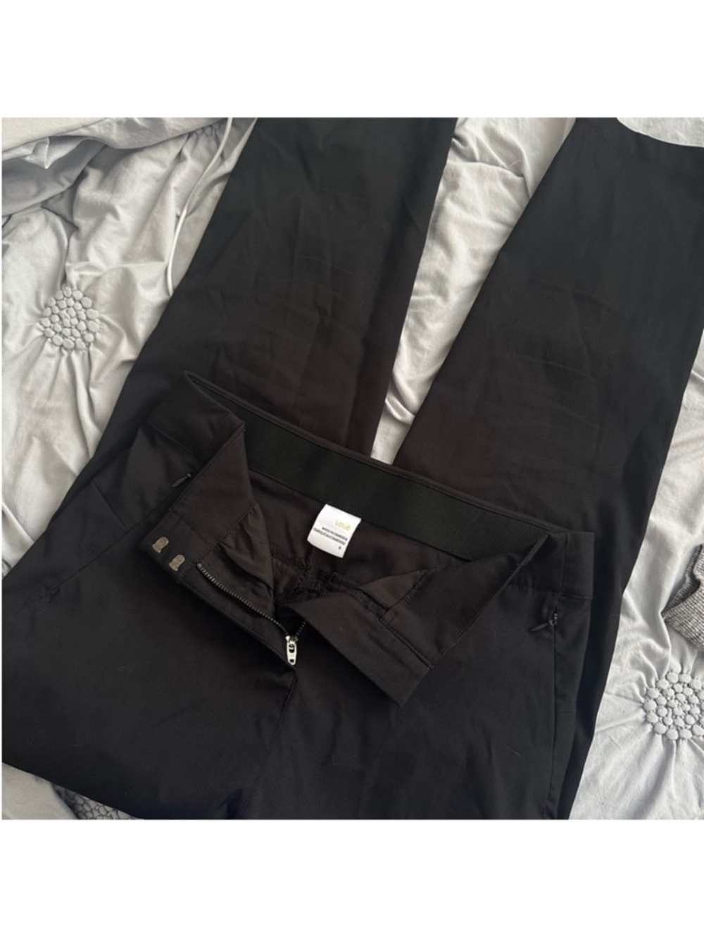 Lole Black Women’s Dress Trousers - Straight Leg